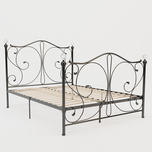 RAWSON & CO BLACK SOPHIE METAL BED FRAME