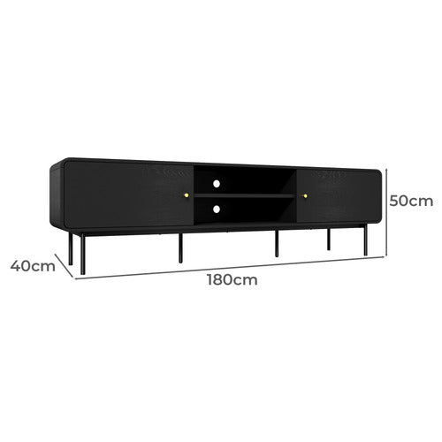 LIVING FUSION ASHBOURNE 180CM ENTERTAINMENT TV UNIT