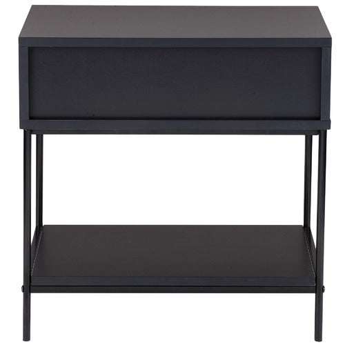 BLACK BAXTER BEDSIDE TABLE