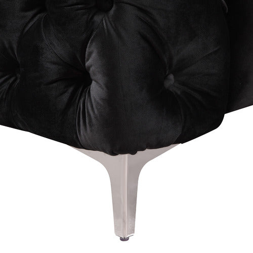 SOUTHERN STYLERS EDDARD 3 SEATER VELVET SOFA