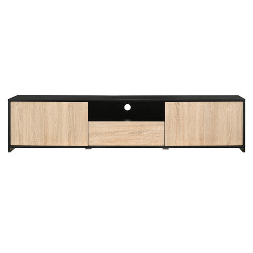 CORE LIVING BLACK LEE ENTERTAINMENT UNIT WITH DRAWER