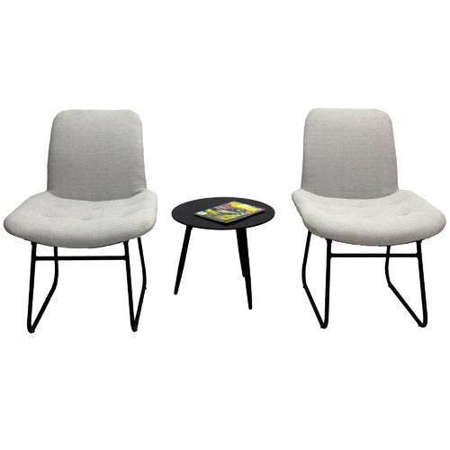 NATURALLY PROVINICIAL BLACK MICEL OUTDOOR COFFEE TABLE