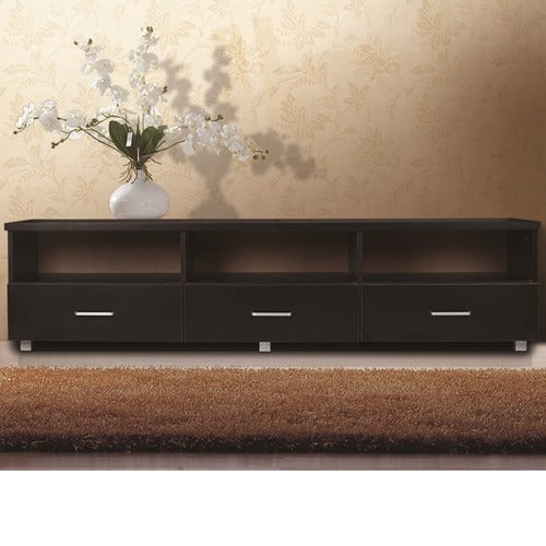 MIKASA FURNITURE 178CM BLACK ZANDA TV UNIT