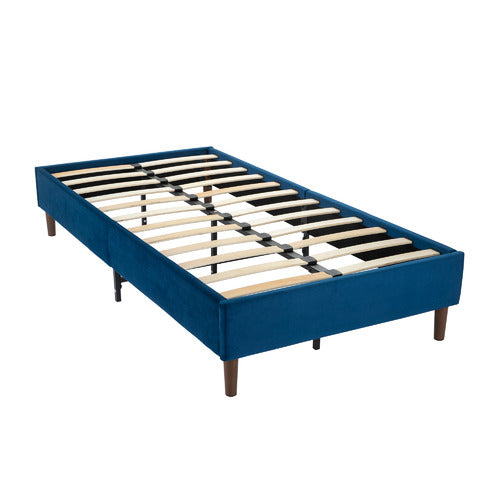 EVER DREAMING LIVING BLUE KINSLEY BED BASE