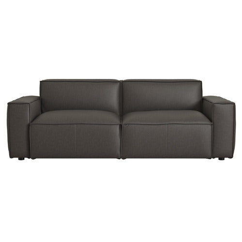 BOULDER 3 SEATER GENUINE LEATHER SOFA