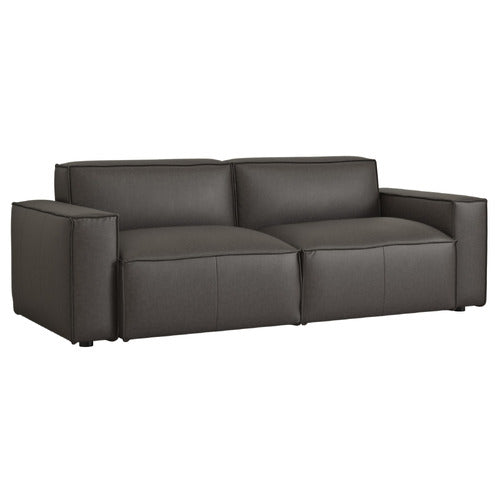 BOULDER 3 SEATER GENUINE LEATHER SOFA