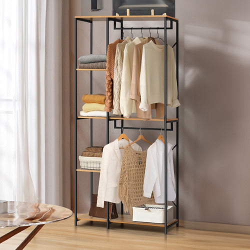 LIVING FUSION BOYLE CLOTHING RACK