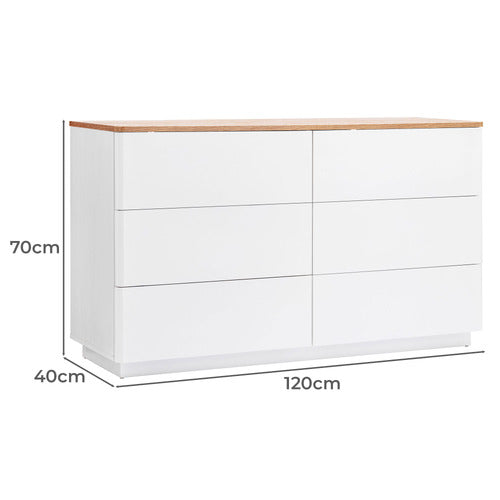 BRIANNA 6 DRAWER CHEST