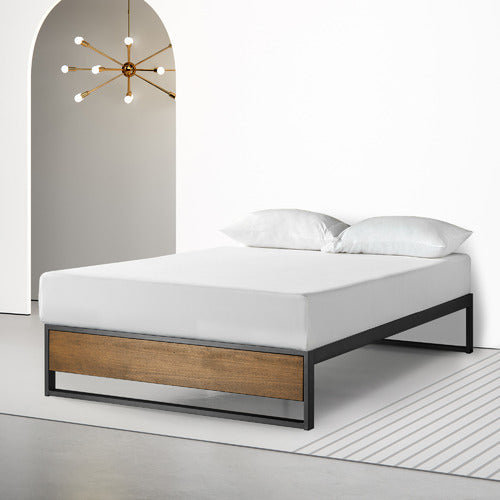 STUDIO HOME HARMONY H35CM METAL & WOOD BED BASE