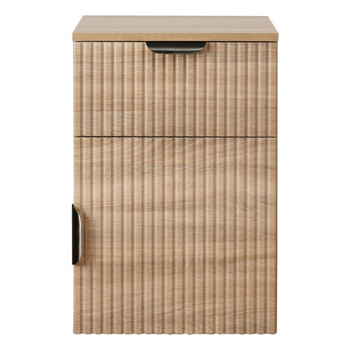 CAPEVIEW INTERIORS BRUNSWICK FLUTED BEDSIDE TABLE