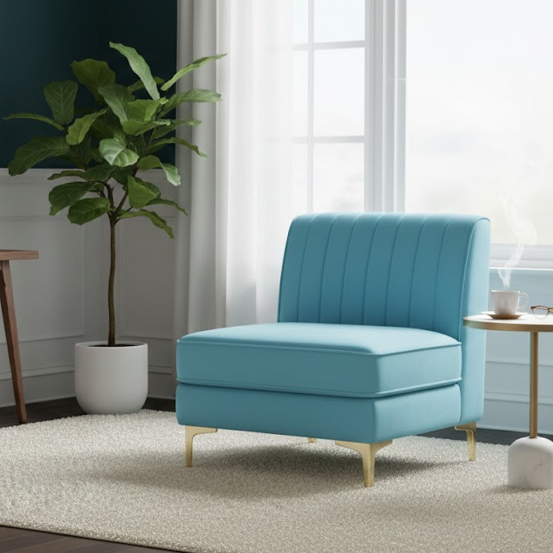CUEVAS ACCENT CHAIR BLUE