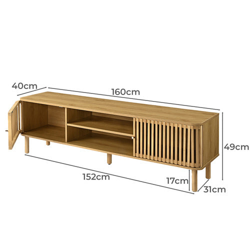 BRAXTON HOME CAIUS 2 DOOR TV UNIT