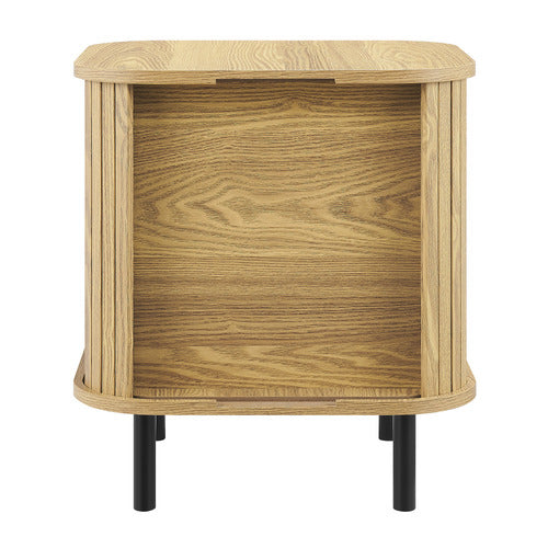 CORE LIVING CALLIX TAMBOUR BEDSIDE TABLE