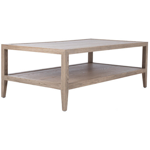 HAMILTON FURNITURE CAMERON OAK WOOD COFFEE TABLE