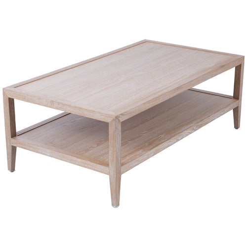 HAMILTON FURNITURE CAMERON OAK WOOD COFFEE TABLE