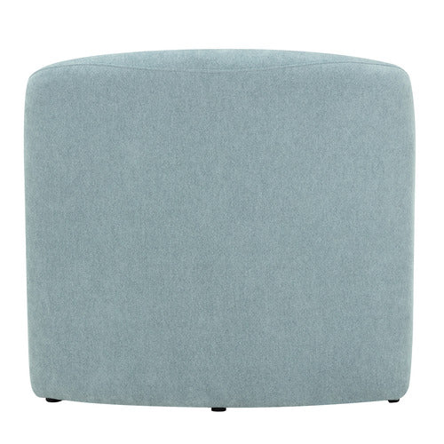 CAMI CHENILLE ARMLESS LOUNGE CHAIR