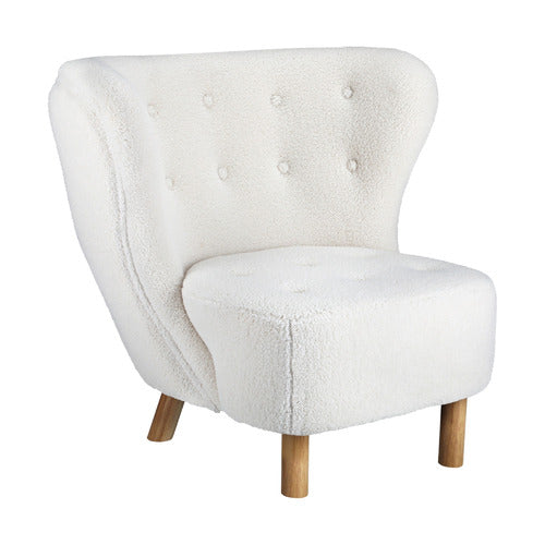 LIVING FUSION CARLYLE RUBBERWOOD ARMCHAIR