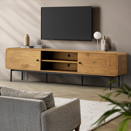 LIVING FUSION ASHBOURNE 180CM ENTERTAINMENT TV UNIT
