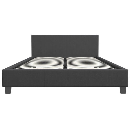 CHISWICK LIVING CHARCOAL SIENNA LUXURY BED FRAME