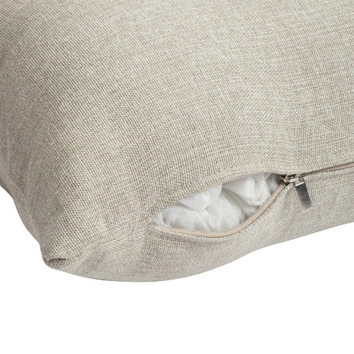 BEIGE CHARLOTTE 3 SEATER SOFA