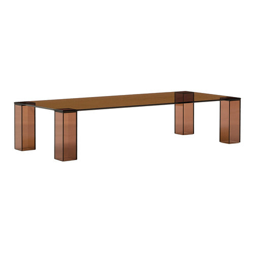 LINEA FURNITURE CHAUNCEY GLASS COFFEE TABLE