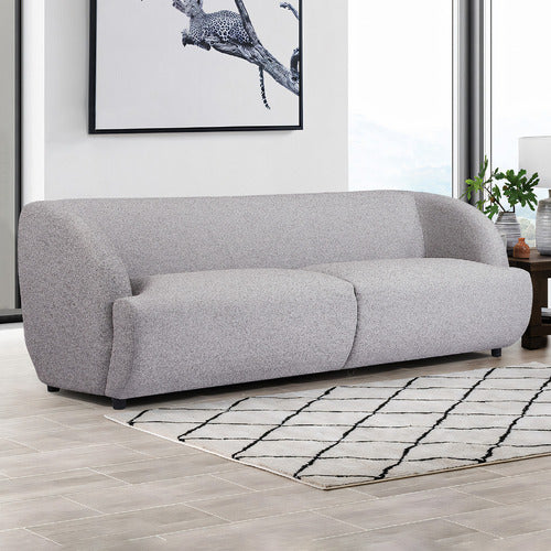 BY DESIGNS CHRISTIANE 3 SEATER BOUCLE SOFA