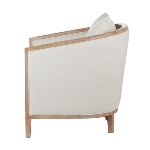 THE HOME COLLECTIVE CLAUDIA COTTON-BLEND ARMCHAIR