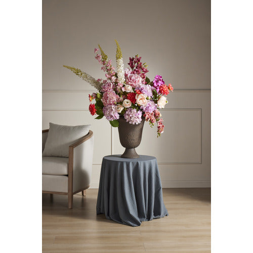 THE HOME COLLECTIVE CLAUDIA COTTON-BLEND ARMCHAIR