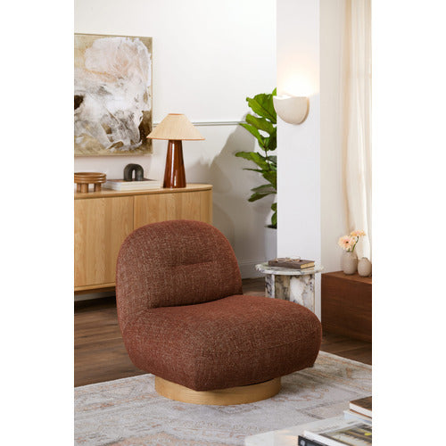 COBBLE SWIVEL ACCENT CHAIR