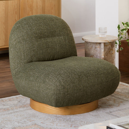 COBBLE SWIVEL ACCENT CHAIR