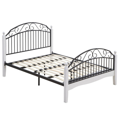 LUNA CO. COCONINO RUBBERWOOD PLATFORM BED