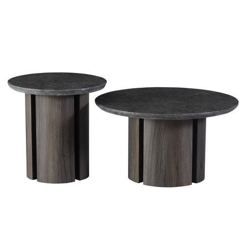 KEYS ROAD DESIGNS COLLOWAY MARBLE COFFEE TABLE