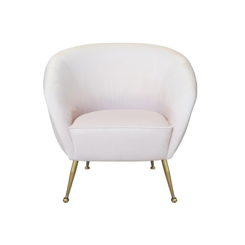 BROOKLYN AND BELLA NAAFRI VELVET ARMCHAIR