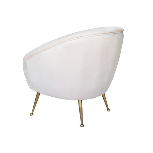 BROOKLYN AND BELLA NAAFRI VELVET ARMCHAIR