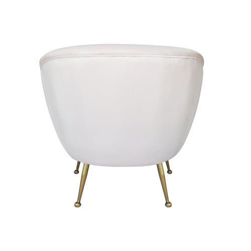 BROOKLYN AND BELLA NAAFRI VELVET ARMCHAIR