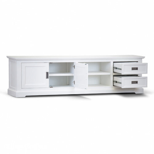 LEGACY FURNITURE CROWTHER 220CM ACACIA WOOD ENTERTAINMENT UNIT