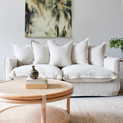 HYDE PARK HOME CUMULUS 2 SEATER SLIPCOVER SOFA