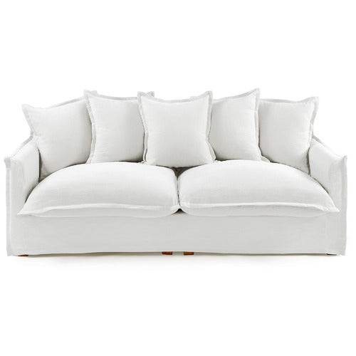 HYDE PARK HOME CUMULUS PREMIUM 3 SEATER COTTON SLIPCOVER SOFA