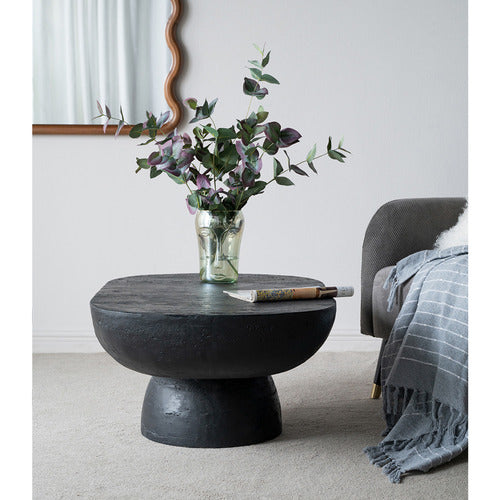THE DECOR STORE DAMIAN CEMENT COFFEE TABLE