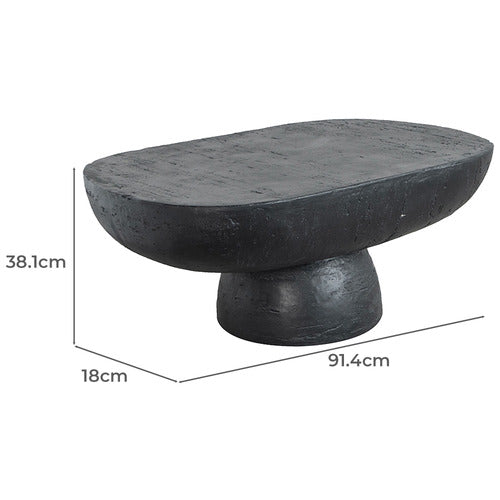 THE DECOR STORE DAMIAN CEMENT COFFEE TABLE
