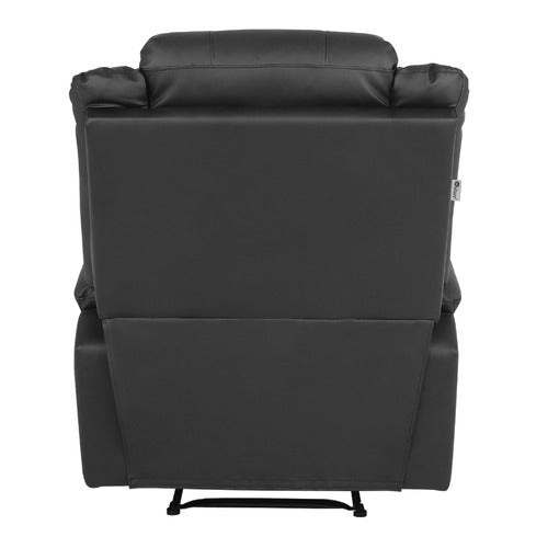 LIVING FUSION DANE FAUX LEATHER RECLINER ARMCHAIR