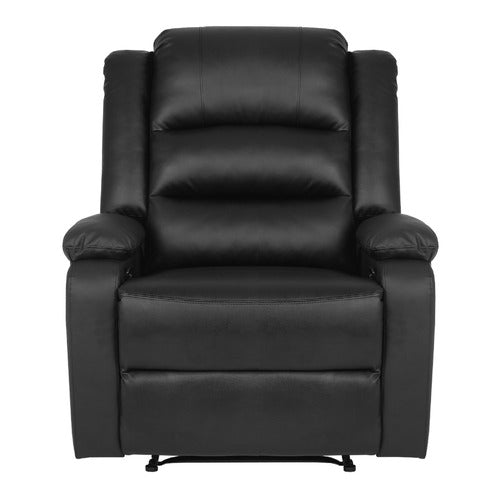 LIVING FUSION DANE FAUX LEATHER RECLINER ARMCHAIR