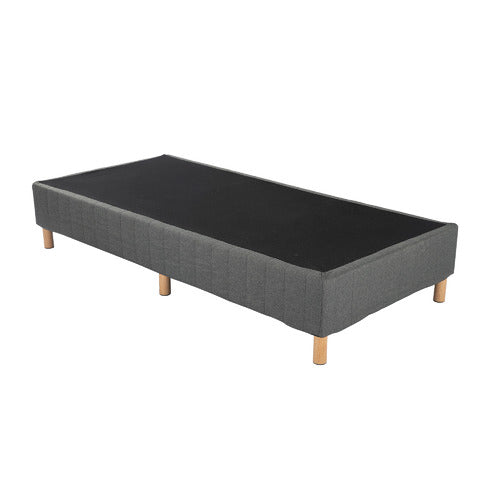 EVER DREAMING LIVING DARK GREY RYLEE STEEL BED FRAME