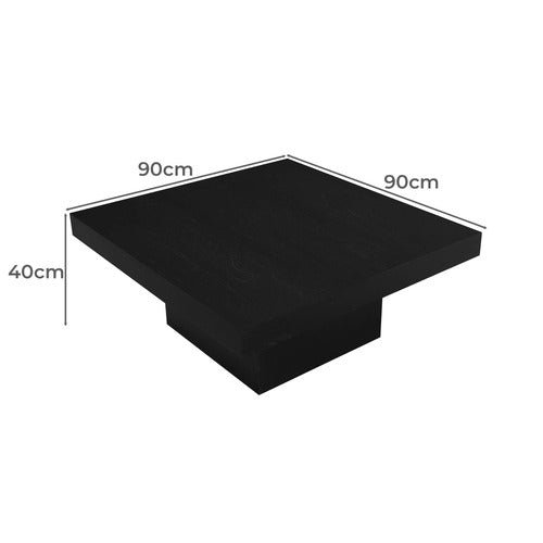 LA VERDE DEREK MINDI WOOD COFFEE TABLE
