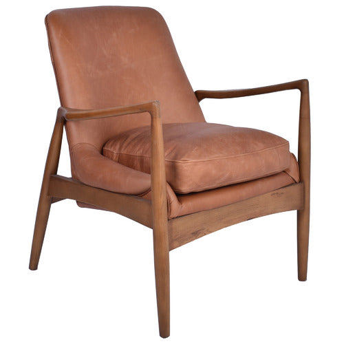 CHARTWELL HOME ALMARIO LEATHER ARMCHAIR