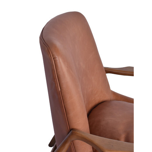 CHARTWELL HOME ALMARIO LEATHER ARMCHAIR