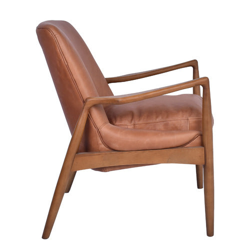CHARTWELL HOME ALMARIO LEATHER ARMCHAIR