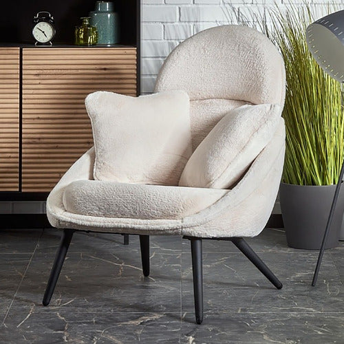 EXQUISITE LIVING DYLAN BOUCLE ACCENT CHAIR