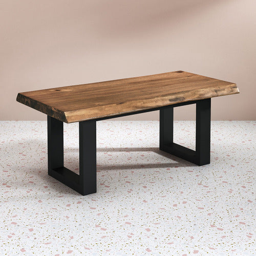 ESTUDIO FURNITURE MILLBROOKE LIVE EDGE ACACIA WOOD COFFEE TABLE