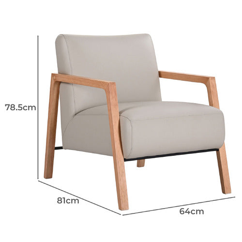 LEGACY FURNITURE EARL BUFFALO LEATHER ARMCHAIR